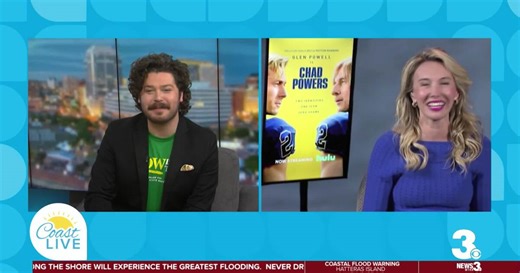 "Chad Powers" star Wynn Everett talks behind the scenes of new Hulu show on Coast Live