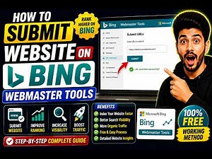 How to Submit Website on Bing Webmaster Tools | Complete Bing SEO Tutorial for Beginners