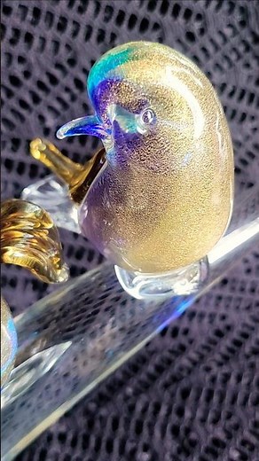Would you pay $20 for this? GORGEOUS MURANO ART GLASS BIRD SCULPTURE #muranoglass #birds #glass