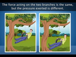 Pressure Exerted by solids- CBSE Class 8 Physics