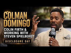 Colman Domingo Talks Disclosure Day, Colin Firth & Working with Steven Spielberg | ScreenSlam