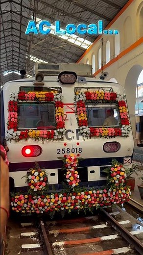 Kolkata First AC Local Train | Full Interior Tour, Route, Timings & Fare ❄️ #KolkataFirstACLocal