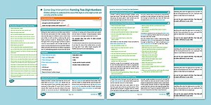 Year 1 Maths Same-Day Intervention Plan: Forming Two-Digit Numbers