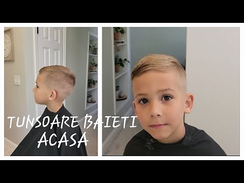 Cum sa tunzi parul baietilor acasa / Tutorial tunsoare baieti pas cu pas