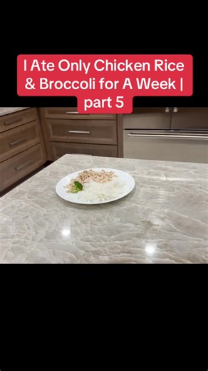 l Ate Only Chicken Rice & Broccoli for A Week | part 5