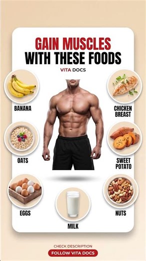 Gain Muscles With These Foods | Best Muscle Building Diet