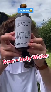 Beer is holy water to us 🍺 #fyp #beerpong #dufflewuffle #beer #nooffence