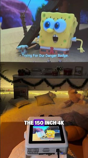 LED Touch Projector vs. Laser Touch Projector: Brightness & Durability Test #smartphone #techretro