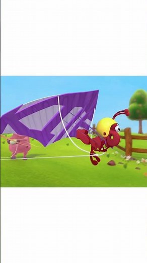 I'm flying! #kite #ant #wordworld