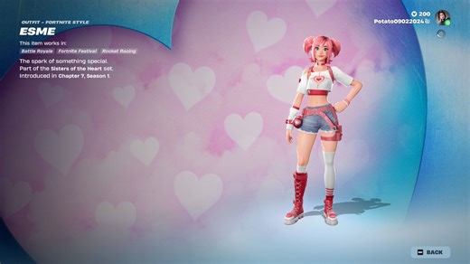 How to get Sisters of the Heart skins in Fortnite: Esme and Ennui