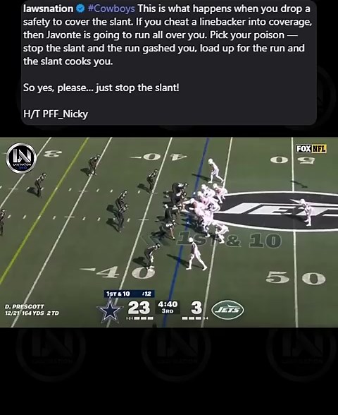 Dallas Cowboys: Breaking down the slant route defense