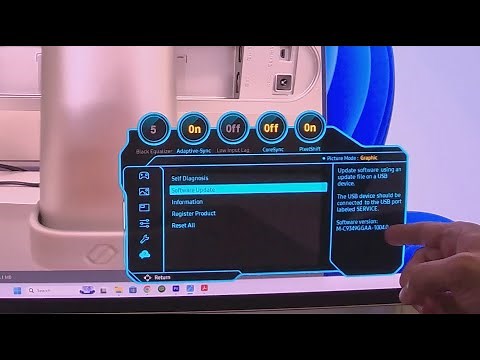 Samsung Monitor G93SC Firmware Update