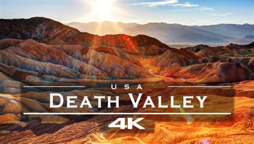Death Valley, California by drone | Stunning 4K aerial footage