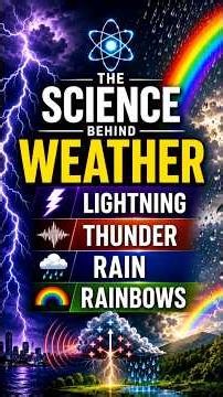 The Science Behind Weather - PART 9 #quiz #facts #quiztime #science #trivia #universe