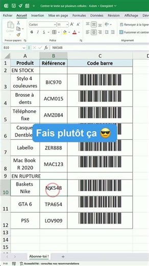 Stop merging your cells in Excel ❌ | Excel Tip