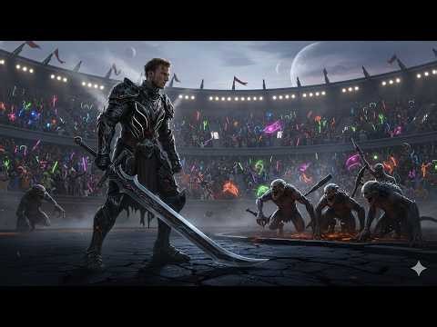 Aliens Dropped A Human In The Arena. The Beasts Begged For Mercy.