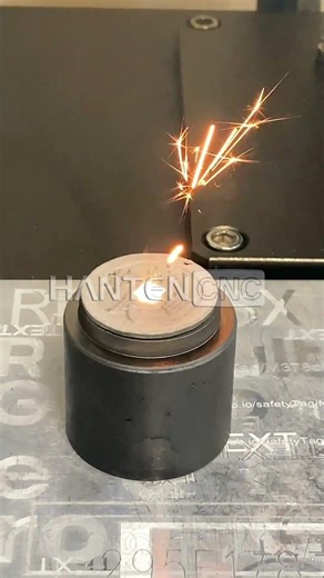 A 300W pulsed laser cleaning machine gives ancient coins a brand-new look.