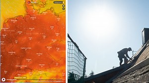 40 Grad und mehr möglich: Sehen Sie live, wo es in Deutschland gerade am heißesten ist