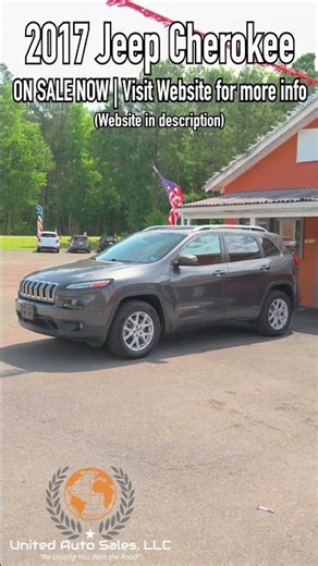 🏕️ 2017 Jeep Cherokee Latitude – Ready for Wherever the Road Takes You