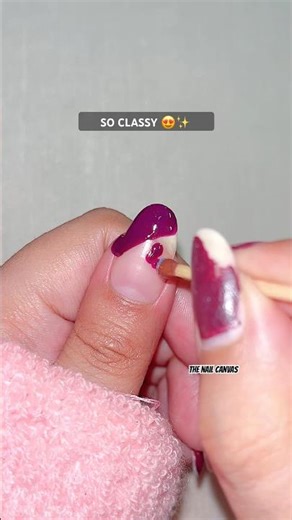 Aesthetic French Flower Nails 🌸✨ #shorts