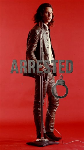 Jim Morrison a true man of the people. Footage of the arrested at the end. #jimmorrison | Rock Breakr