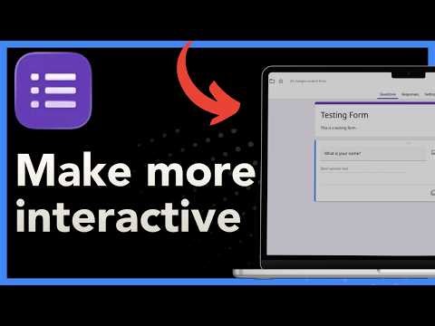 How to make your Google Forms more interactive by adding images and videos