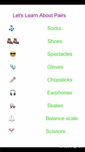 Let's Learn About Pairs