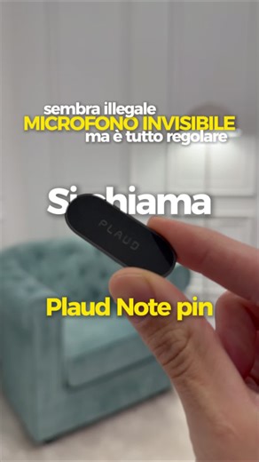JHONY ALVES | Idee Utili 💡| Prodotti 🛒 | Tecnologia 📲 on Instagram: "👀Sapevi che stanno vietando i telefoni… ma NON questo?😳 Questo micro-gadget registra lezioni e riunioni anche con il telefono spento 🎙️ Ascolta tutto al posto tuo e, grazie all’IA, crea appunti, riassunti e mappe mentali 🧠 Tu ti concentri, lui prende nota. È minuscolo, lo indossi o lo appoggi ovunque senza dare nell’occhio 😳 Uno dei gadget più intelligenti in circolazione. @plaud_official Vuoi saperne di più? Clicca sul