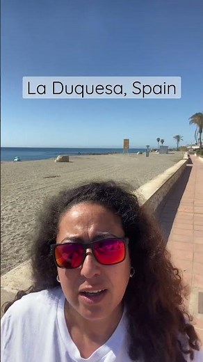 Showing you beach walk in La Duquesa, Spain. #costadelsolproperty #buyinspain #enovaestates