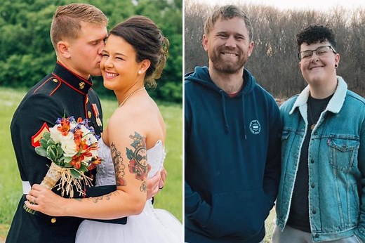 Woman comes out as gay to her husband, they stay married