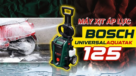 Trên tay Bosch UniversalAquatak 125: máy xịt áp lực thiết kế cất giữ phụ kiện cho rửa xe, xịt nhà | Tinhte.vn