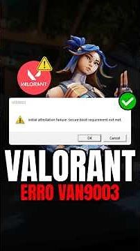 Valorant won't open | Secure Boot and TPM 2.0 Error (VAN9003) | SOLVED