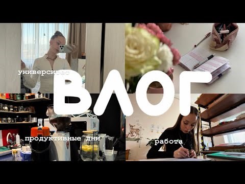 Vlog: A psychology student's productive days