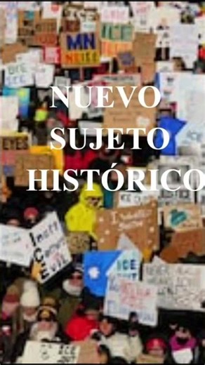 Nuevo sujeto histórico, social y global