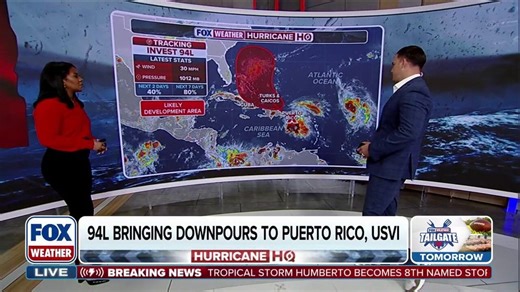 Invest 94L odds of development increase over next two days | Latest Weather Clips | FOX Weather