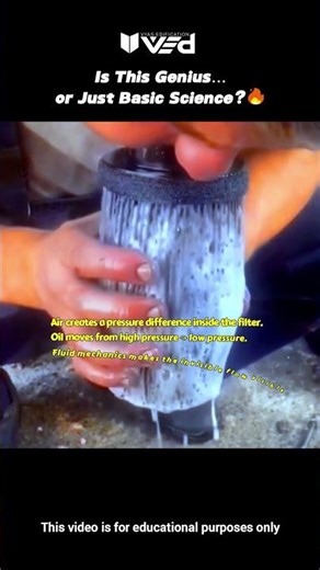 Is This Genius… Or Just Basic Science? 😳🔥 Pressure Difference Explained #shorts