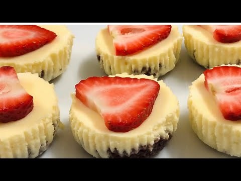 Easy Mini Cheesecakes Recipe