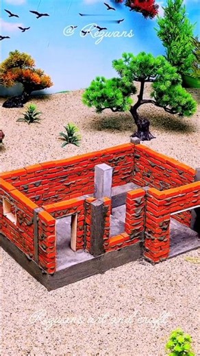 Built a Stunning Modern Dream House with a Garage | Part 1 #diy #handmade