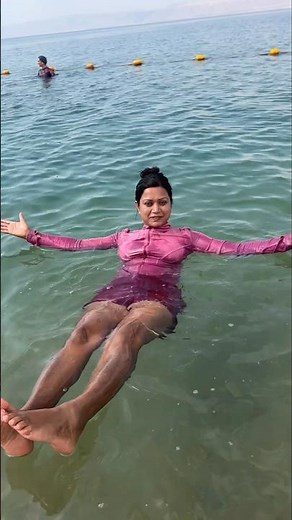 Why Nobody Can Sink In The Dead Sea 😱🌊 #shorts