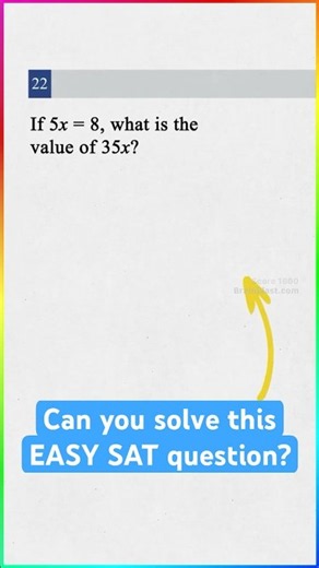 Can you solve this EASY SAT question??