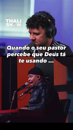 Thalison 🎙️💿 on Instagram: "Quando você e seu pastor caminham juntos ♥️ @viniciuscruzofc que o Senhor te use cada dia mais meu mano, quero ir logo pra Floripa . #react #louvor #gospel #adoração #worship"