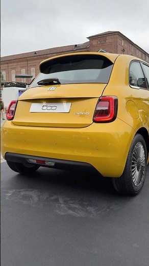La nuova FIAT 500 IBRIDA dedicata a TORINO