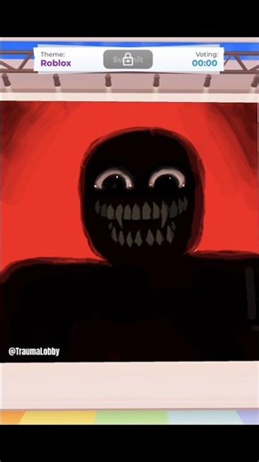 I was robbed..😭🥀 (TKOR day 23) #shorts #roblox #art #scary #horror #drawing #creepypasta #fyp #draw