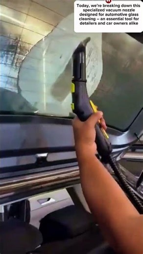 Vacuum Cleaner Nozzle for Car Windows: Educational Guide to Its Features & Function"