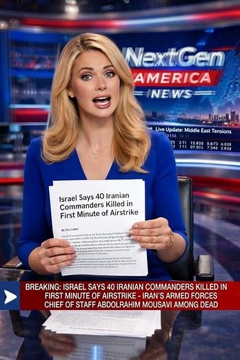 Breaking: Israel Says Top Iranian Military Leaders Eliminated in Opening Attack