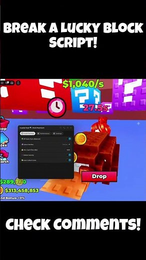 💥Break a Lucky Block Script | AutoFarm/Autocollect💥