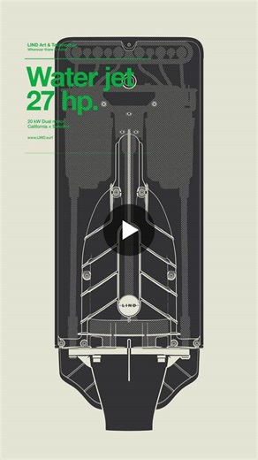 Animated exploded view of the LIND Art Technology water jet with dual motors (27 hp), created in Unreal Engine 5.7 using the default studio setup. Texturing in Substance Painter, music created in… | Robert Lindström Zetterberg