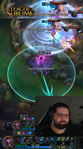 🤡🔥 Pinkwardlol roba el Barón... y se va riendo como el villano final 💀#leagueoflegends #twitch #pinkward #funnylol #shaco #baronsteal #lolclips #gaming #streamer | LOL Sublime