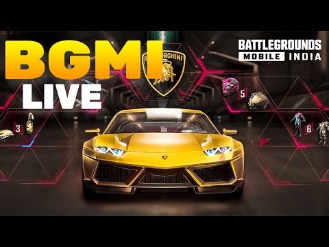 BGMI LIVE - 2 Step For Lamborghini