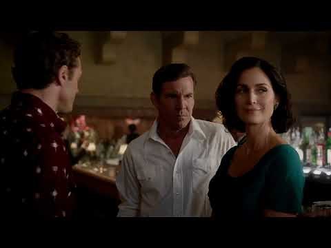 Carrie-Anne Moss Dennis Quaid and Michael Chiklis in VEGAS